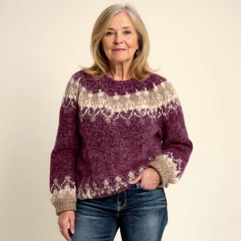 Women's Turtleneck Loose Multicolor Fashion Pullover Sweaters