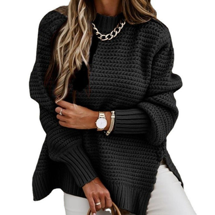 Women's Loose Lazy Style Long Sleeve Pullover Women's Sweater