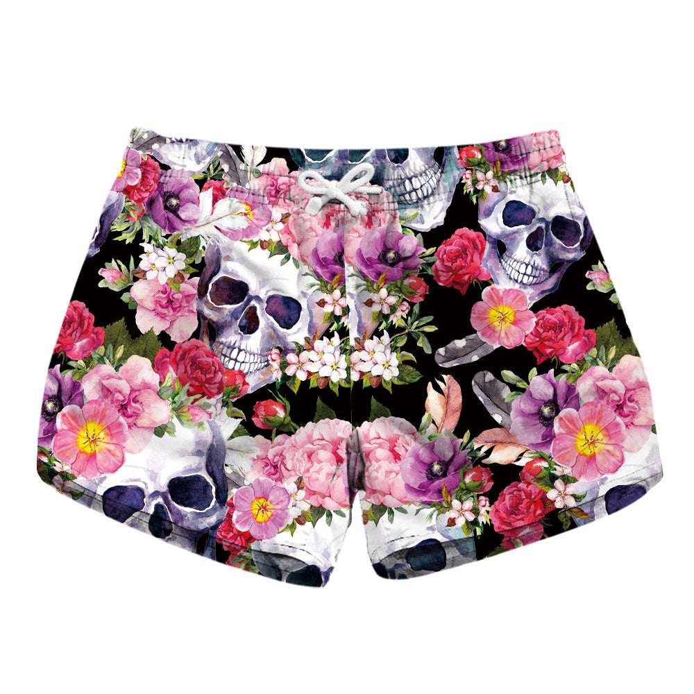 Women's Sexy Beach For Digital Printing Casual Shorts