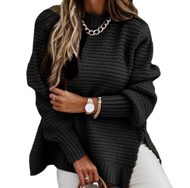Women's Loose Lazy Style Long Sleeve Pullover Women's Sweater