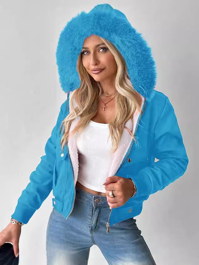 Classy Innovative Casual Thickened Plush Lining Jackets