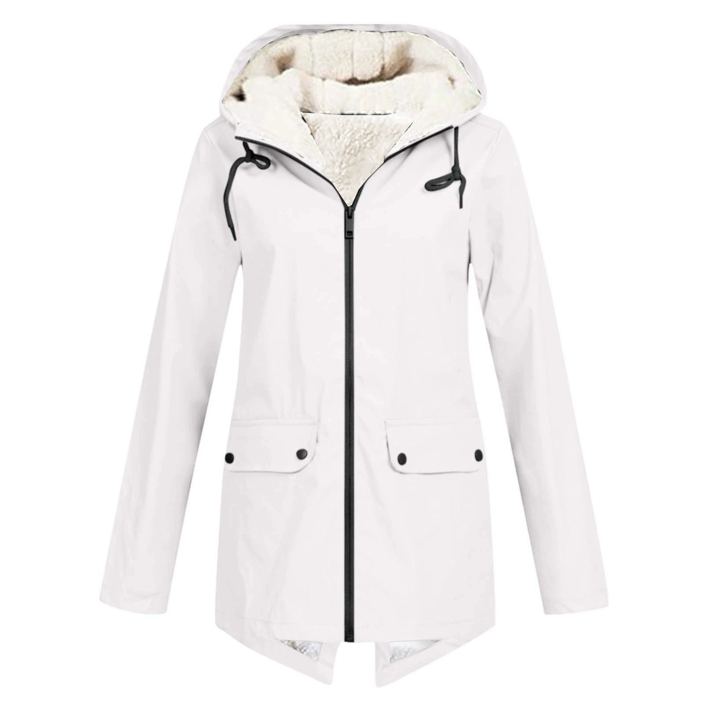 Casual Fleece Outdoor Mountaineering Hooded Waterproof Coats