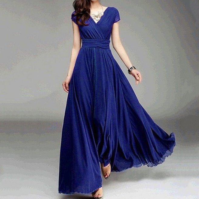 Sleeve Bohemian Chiffon Slim Looking Belly Shorts