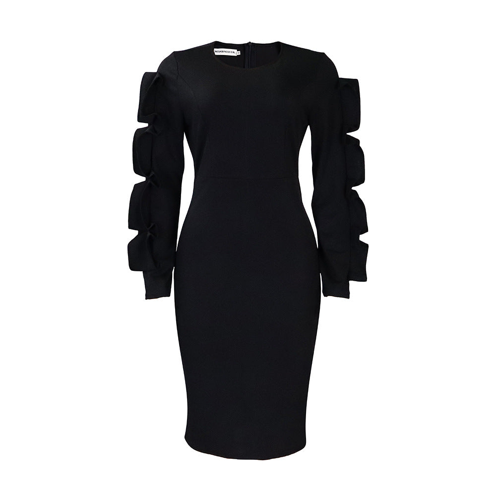 Women's Fashion Temperament Ol Elegant African Long Dress