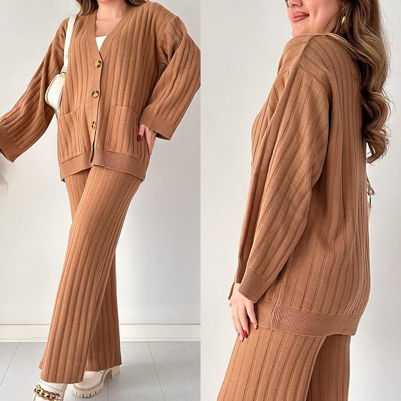 Women's Autumn Fashion Solid Color Loose Versatile Suits