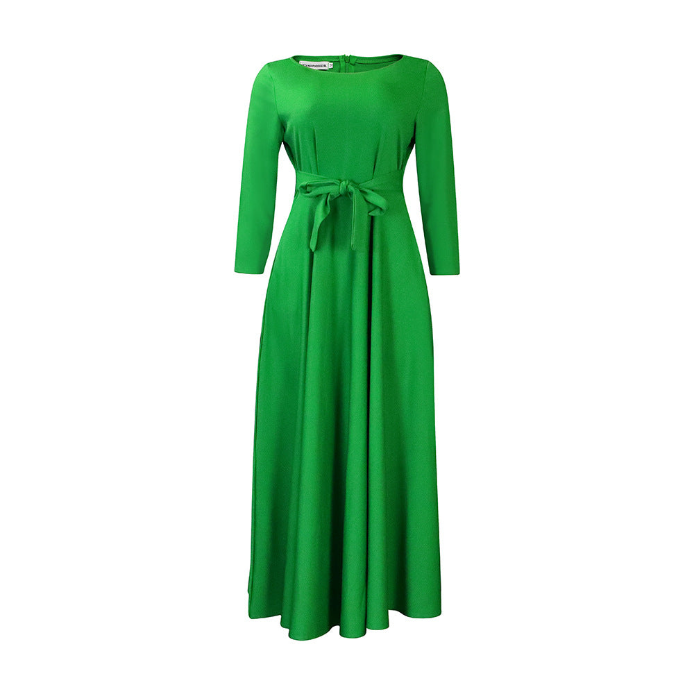 Women's Fashion Elegant Tied Africa Maxi Dress