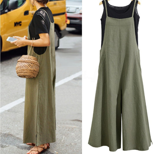Women's Attractive Trendy Loose One-piece Casual Pants