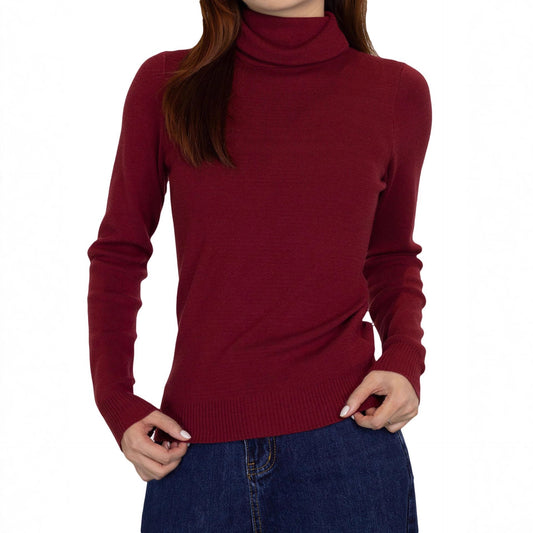 Women's Idle Style Turtleneck Bottoming Lapel Inner Sweaters