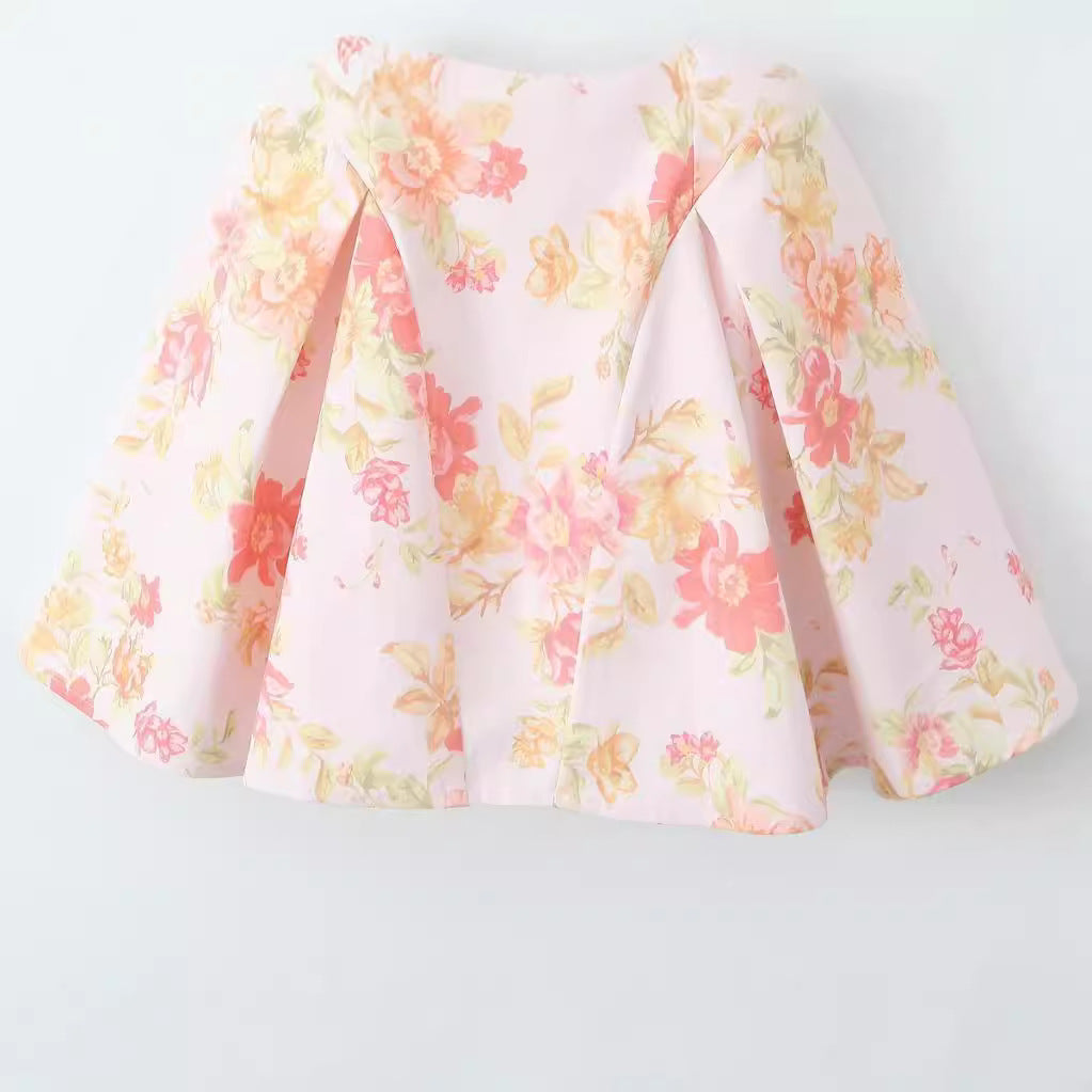 Women's Popular Autumn Printed Suspender Dress Clothing