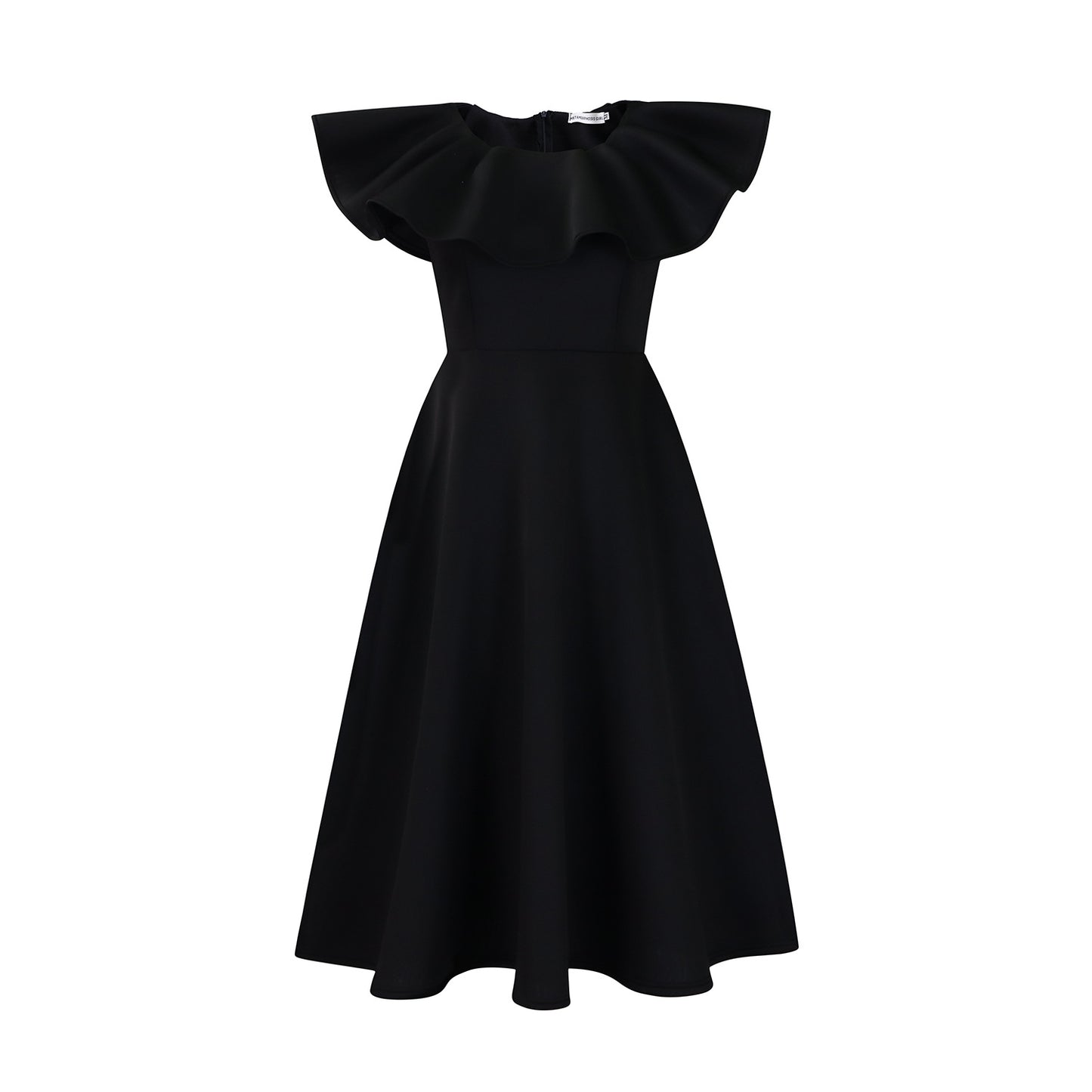 Fashionable Elegant Ruffled Banquet Party Formal Dress