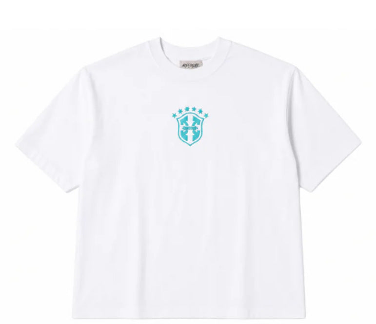 Women's Summer Round Neck Sleeves T-shirt Set Fashion Casual Suit