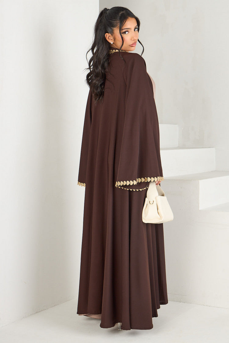 Slouchy Fashion Turkey Beautiful Loose Trim Dresses