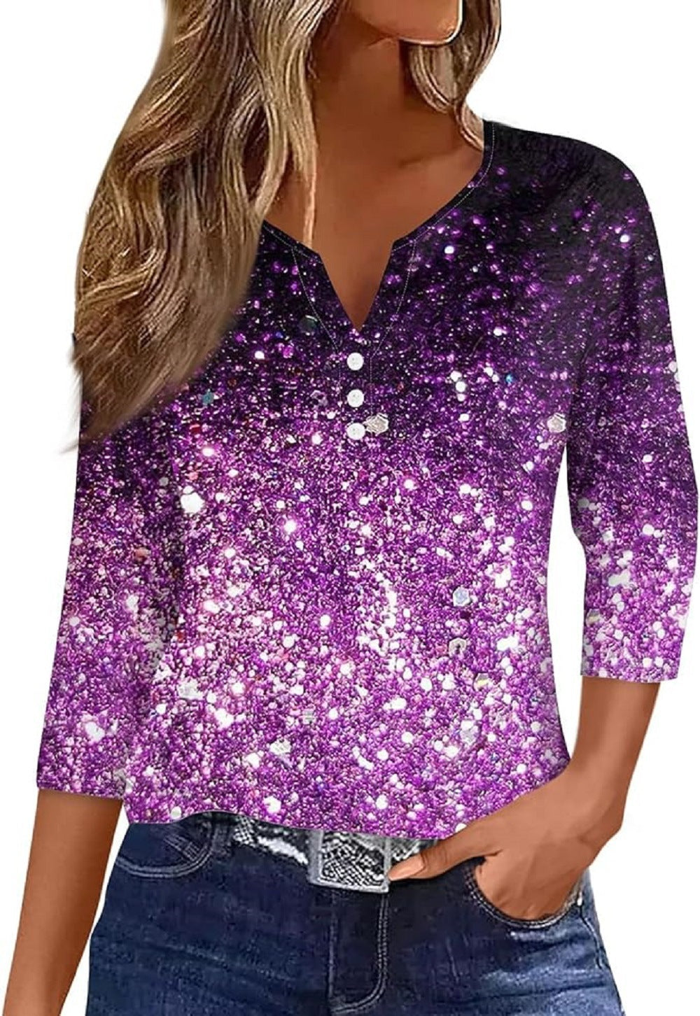 Women's New T-shirt Printed Short-sleeved Source Blouses