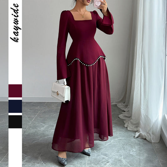 Innovative Classy Women's Elegant Long Sleeve Dress
