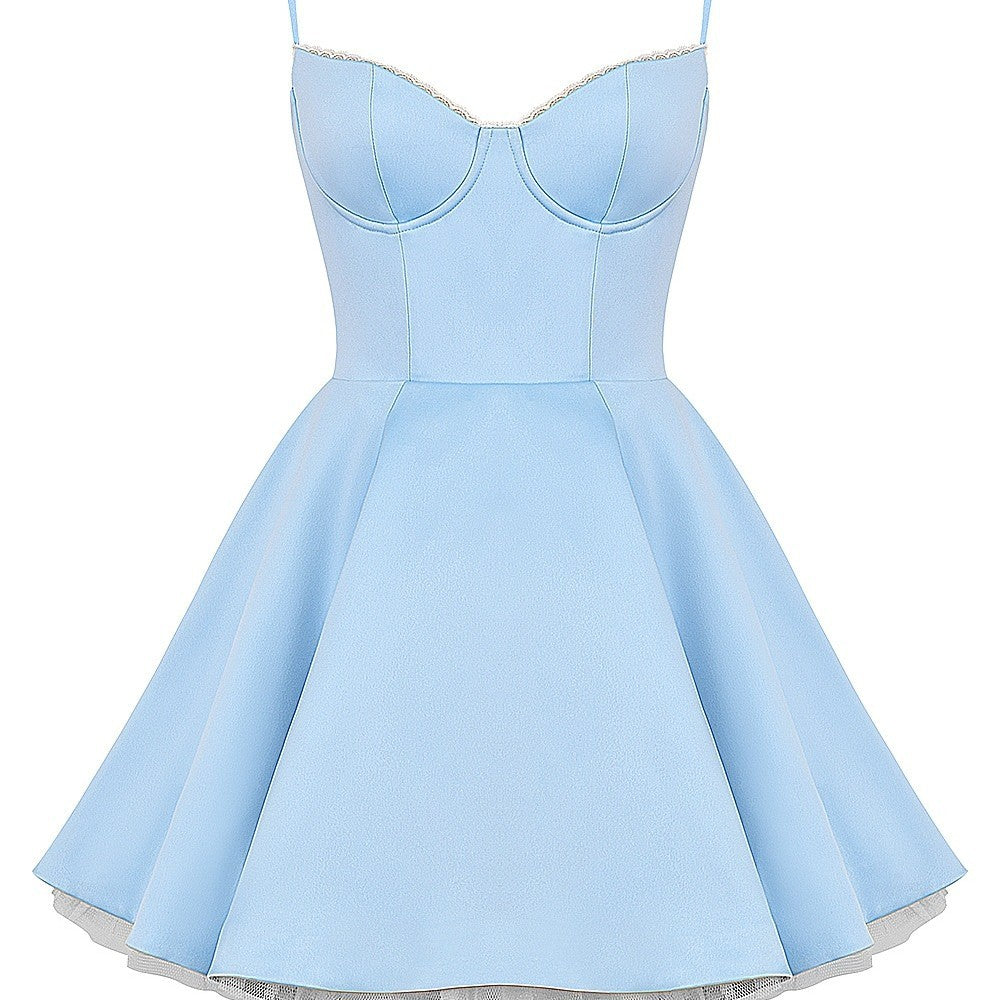 Summer Sexy Hot Mesh Mini Sling Skirts