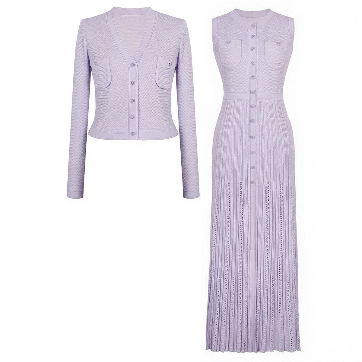 Women's High Quality Summer Slim Slimming Crocheted Dresses