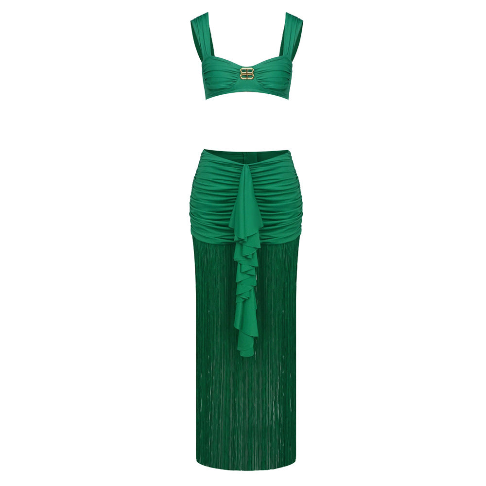 High Waist Sexy Fashion Casual Two-piece Suits