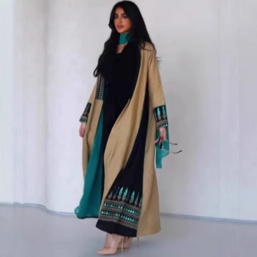 Designer Model Temperament Leisure Fashion Mid-length Coats