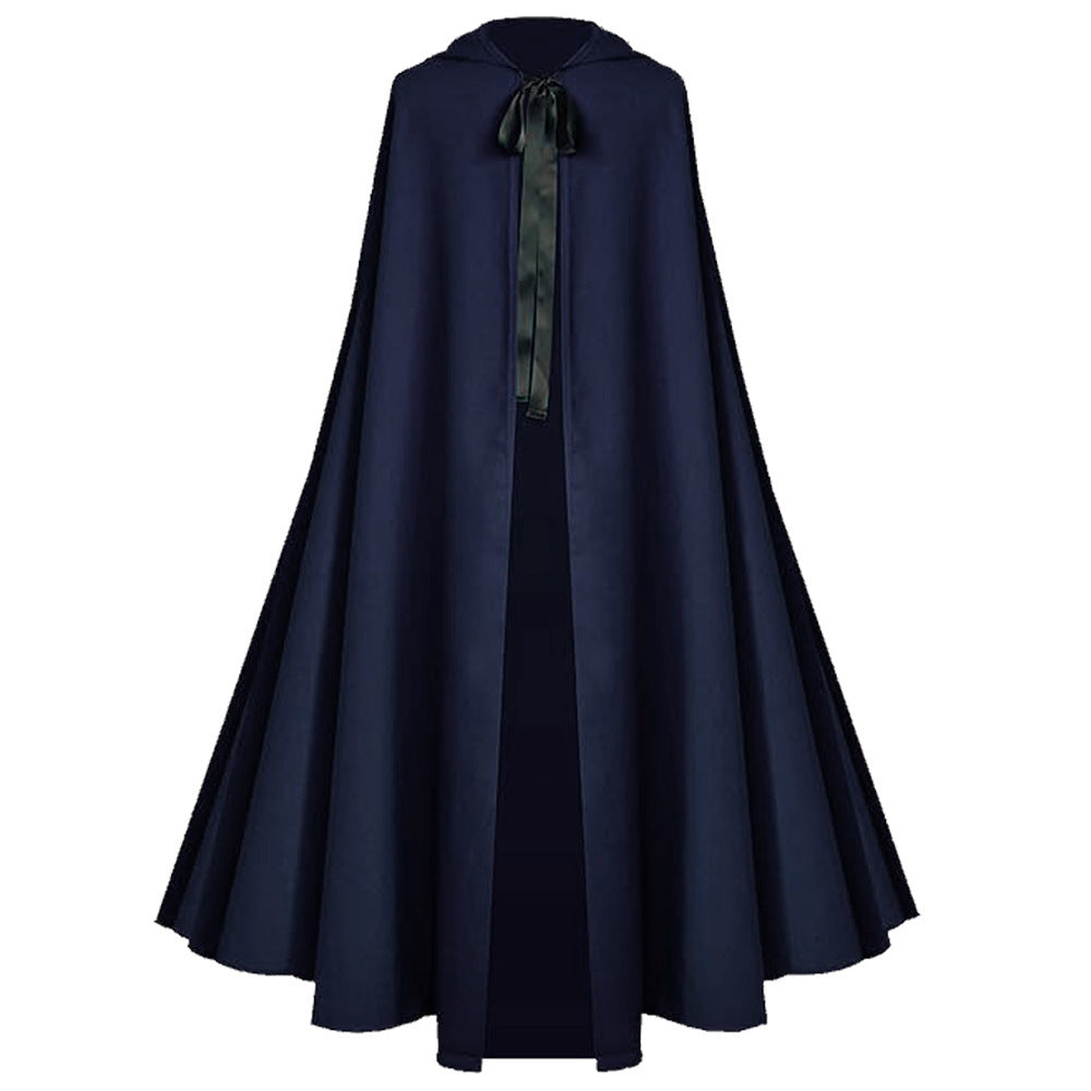 Medieval Death Cloak Halloween Stage Performance Dress
