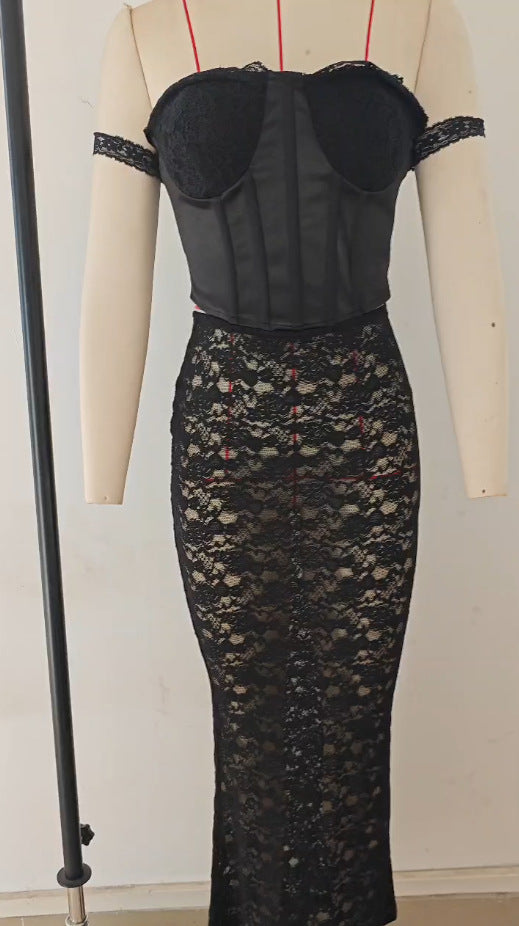 Women's Waistcoat Fashion Style Sexy Embossed Mid-length Suits