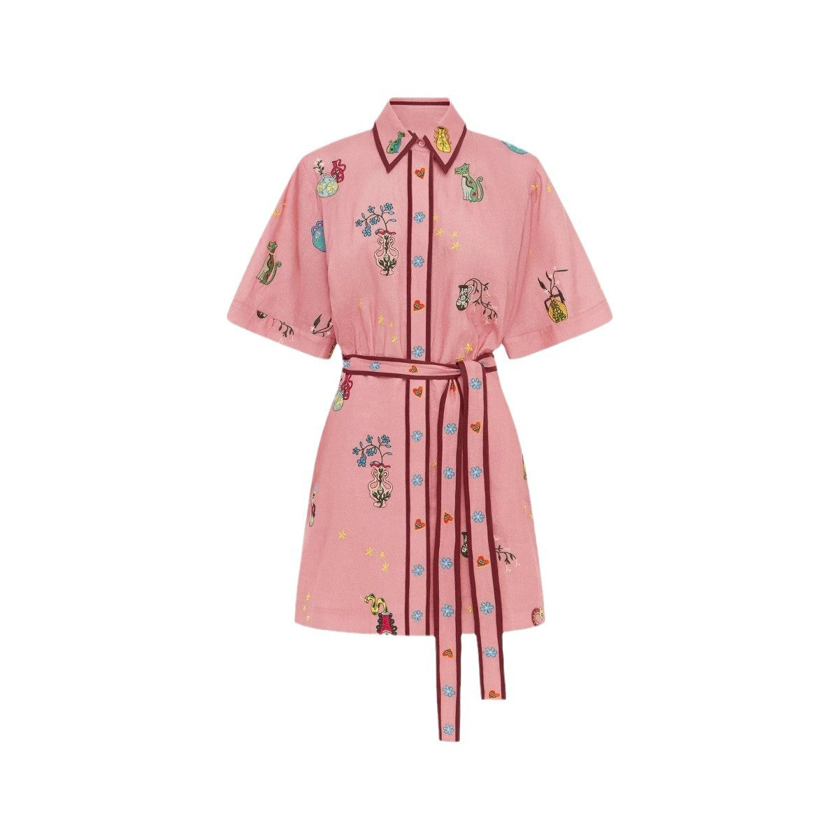Casual Fashion Linen Shirt Temperament Wild Dress