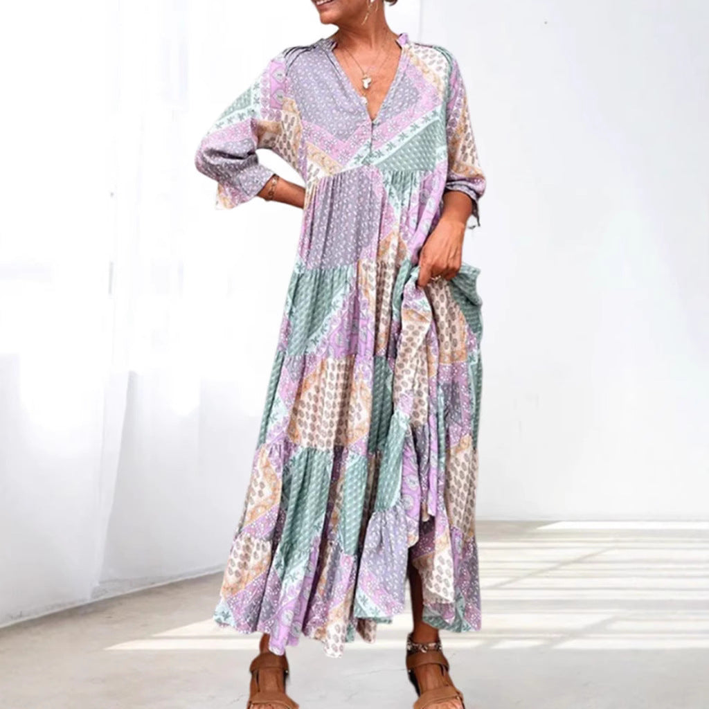 Elegant Trendy Creative Women's Summer Casual Dress