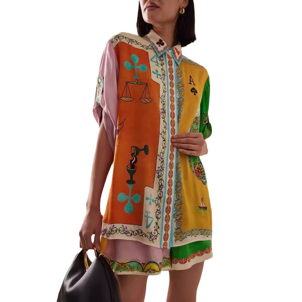 Trendy Fashion Linen Iti Macaron Lapel Suits