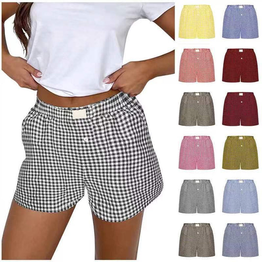 Women's Summer Casual Comfortable High Waist Loose Wide Shorts