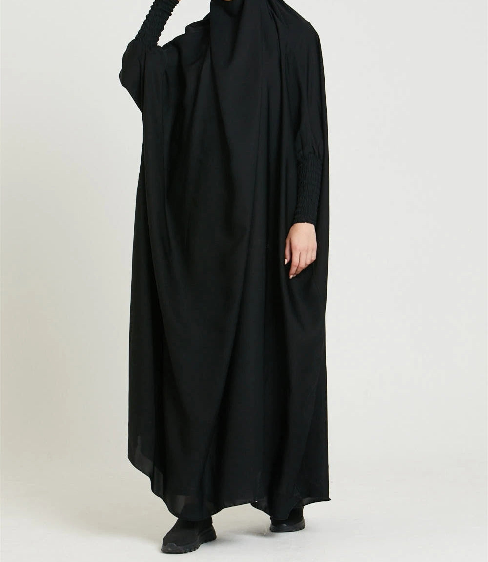 Turkish Swing Solid Color Robe Dress Dresses