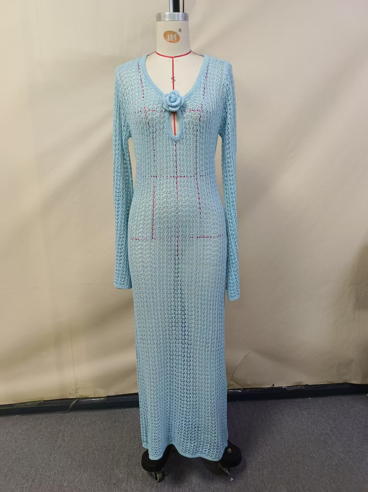 Women's Summer Street Hipster Knitted Pullover A- Dresses