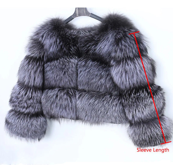 Women's Beautiful Winter Fur Imitation Stitching Coats