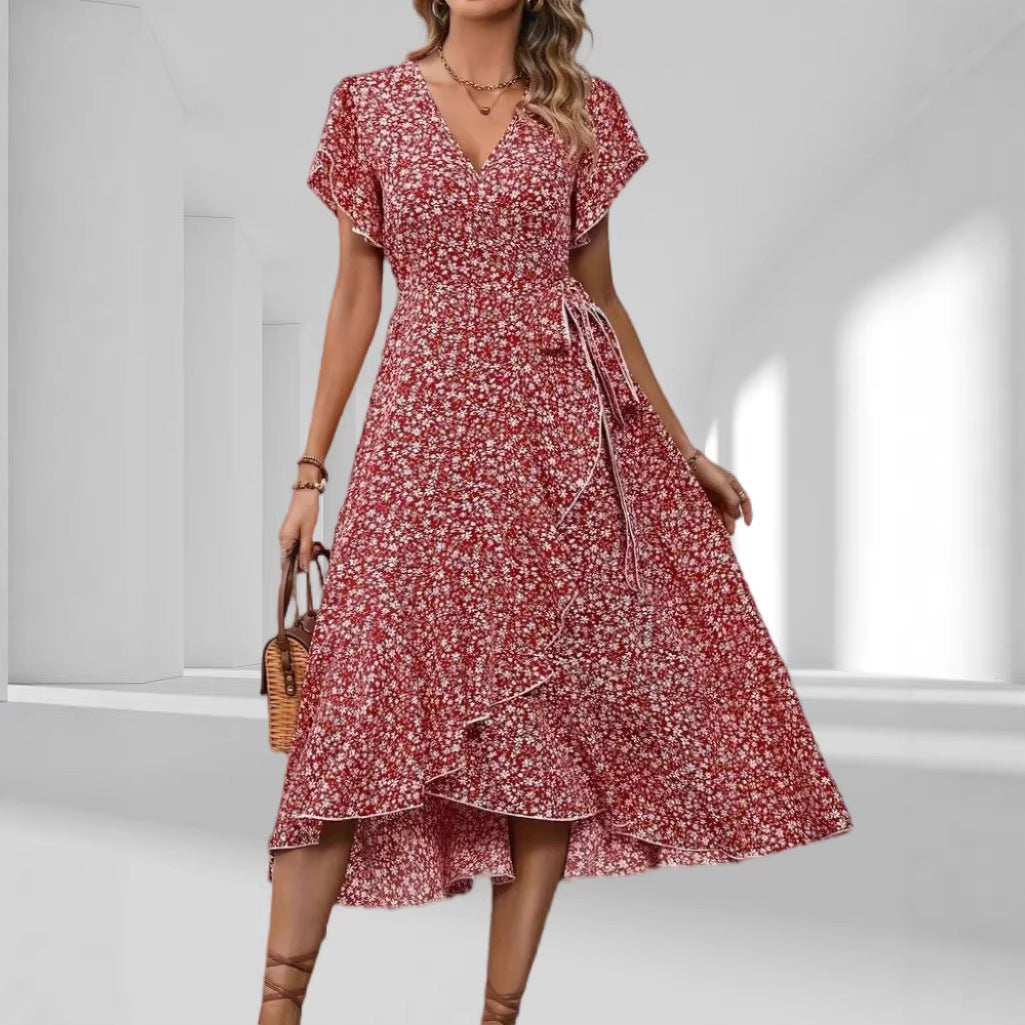 Women's Summer Belt Wrap Sexy Bohemian Expansion For Dress