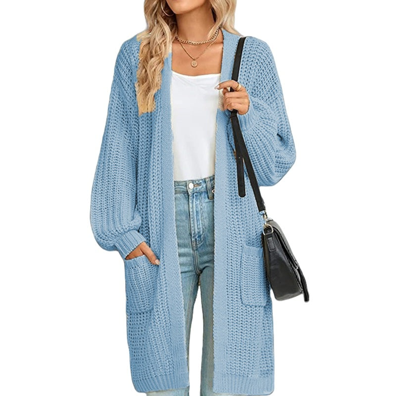 Beautiful Mid-length Loose Large Double Pocket Coats