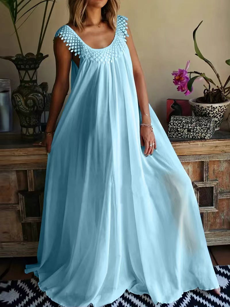 Graceful Women's Long High Sense Temperament Dress