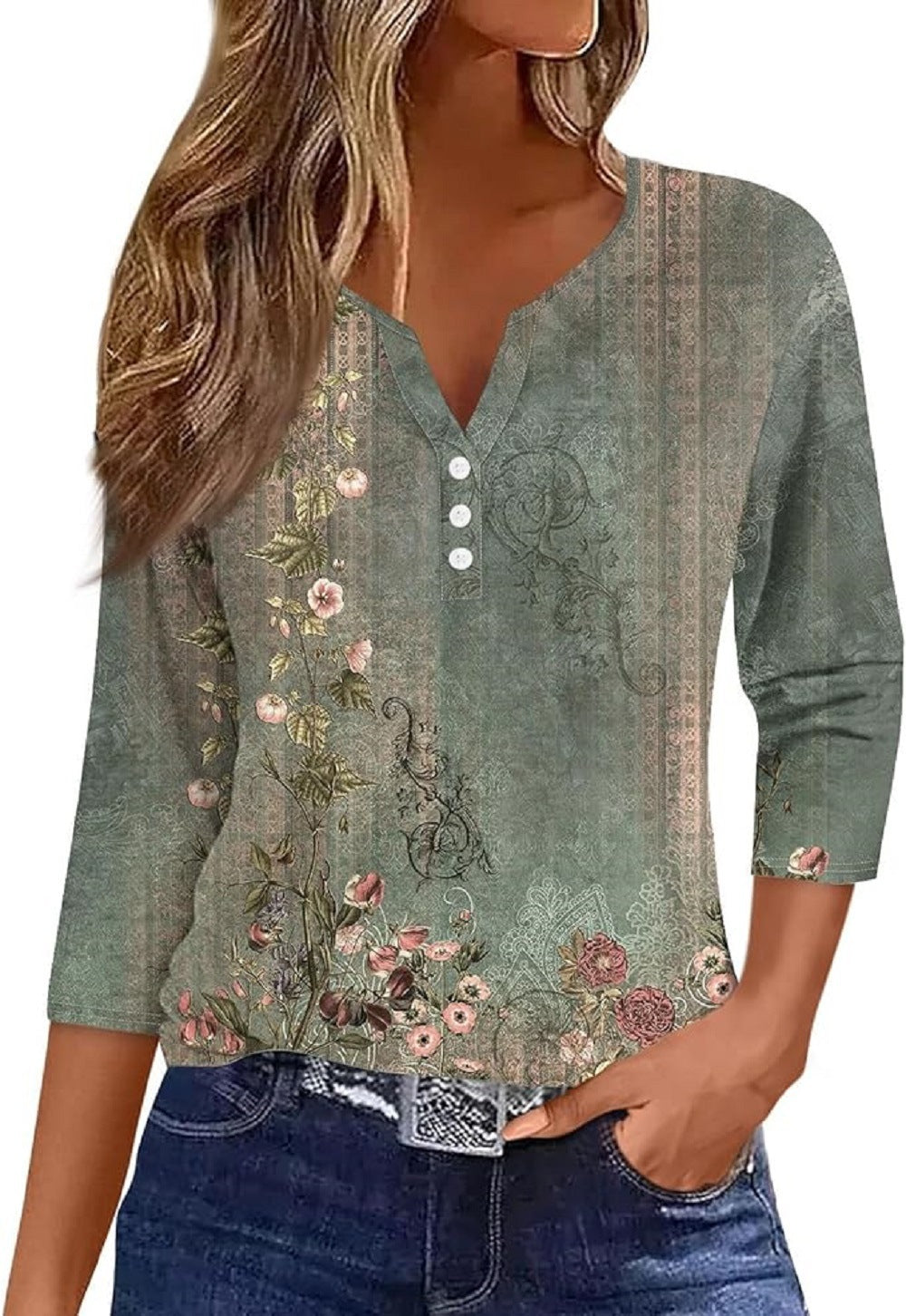 Women's New T-shirt Printed Short-sleeved Source Blouses