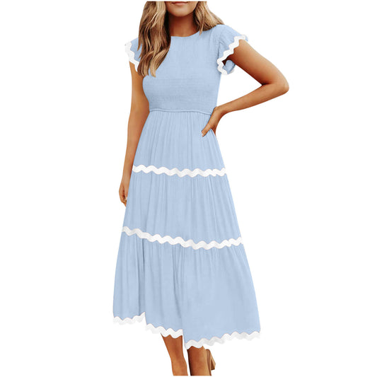 Women's Dress Temperament Long Slim Fit Elegant Dresses