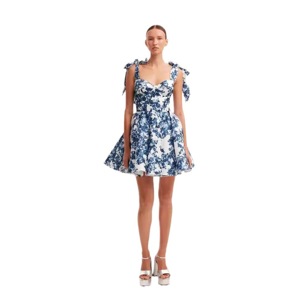 Women's Fashion Organza Fairy Elegant Dress Shorts