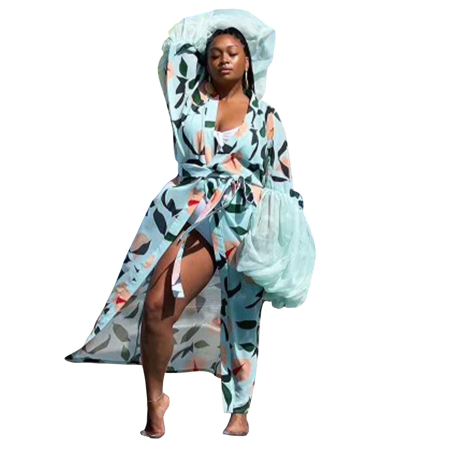 Women's Russian Seaside Holiday Sun Protection Shirt Coats