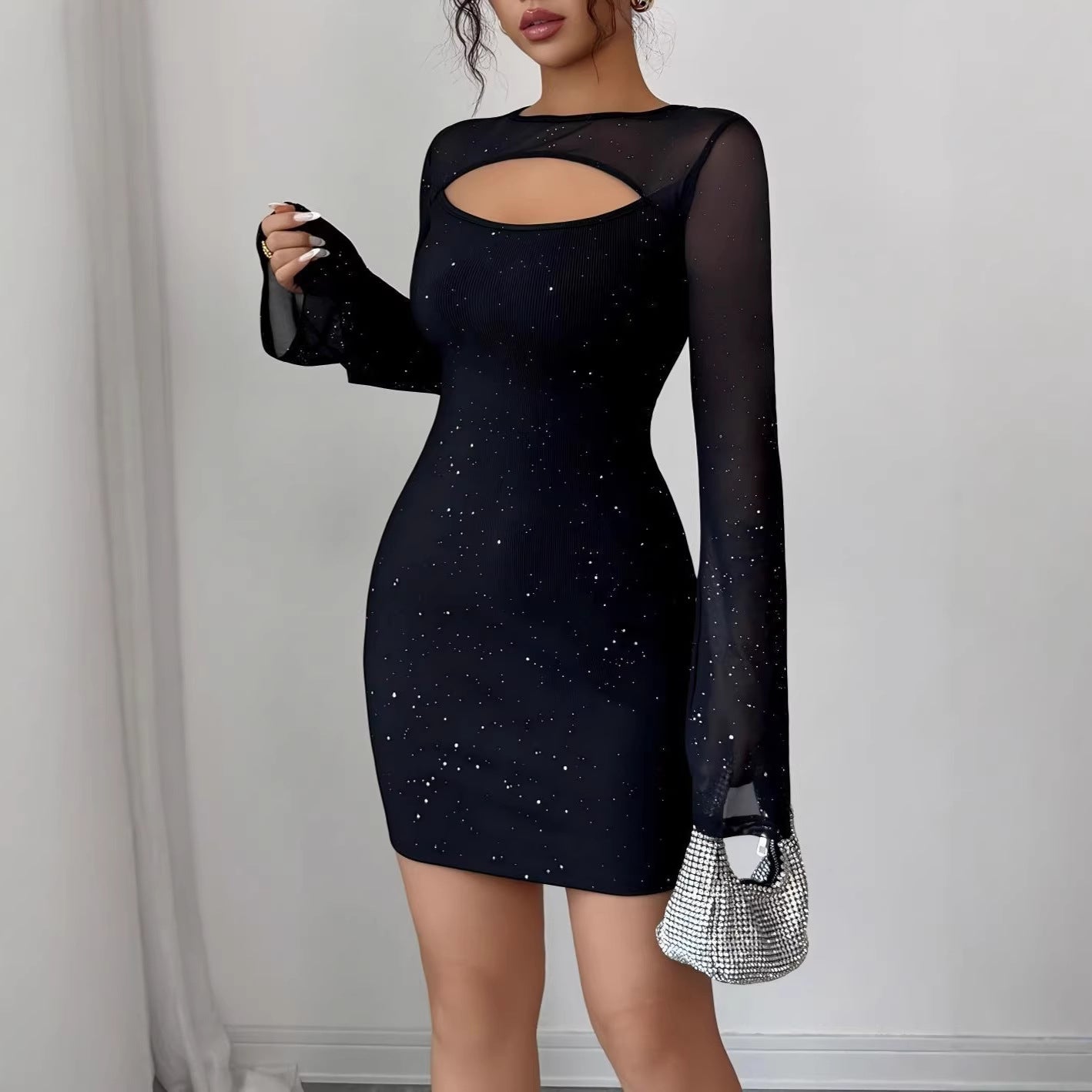 Women's Source Simple Fashion Style Shawl Long Dress