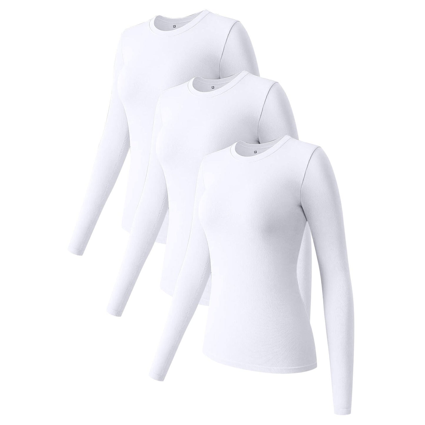 Round Neck Stretch Bottoming Shirt Inner Wear Blouses