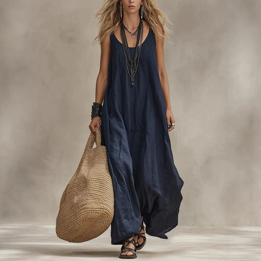 Classic New Women's Bohemian Casual Retro Dress