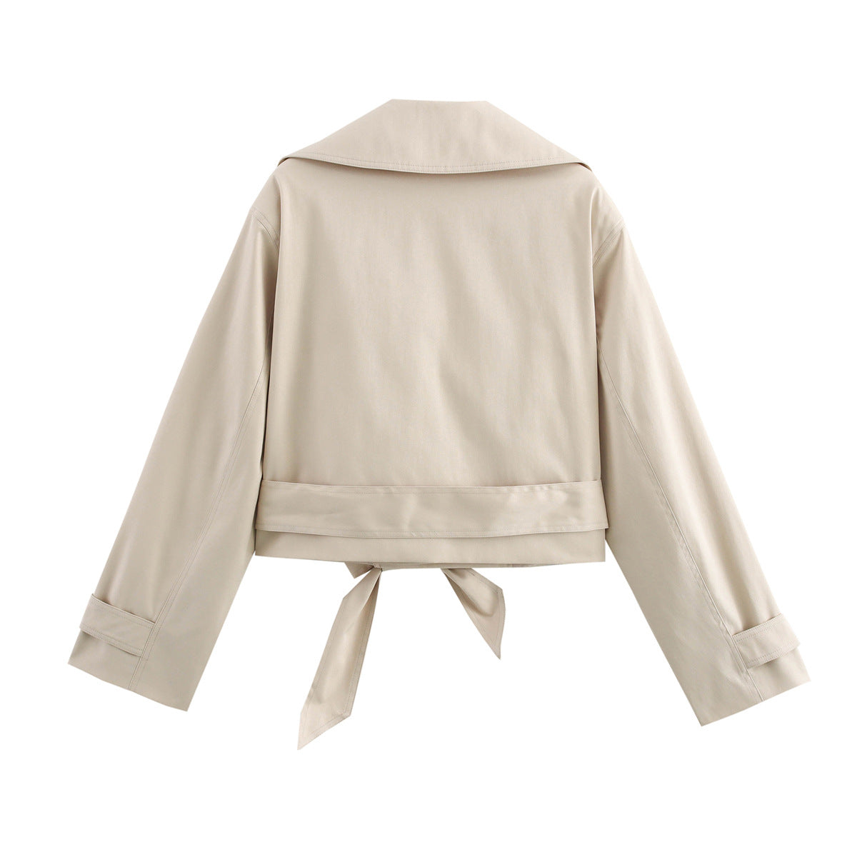 Fashion Series Belt Long Sleeve Trench Coats