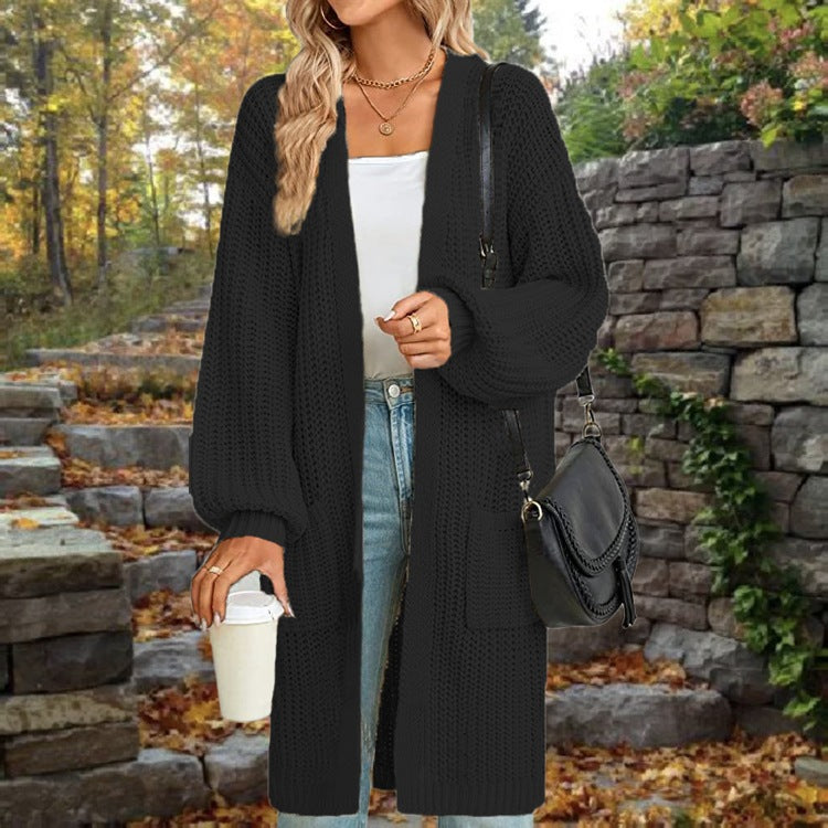 Beautiful Mid-length Loose Large Double Pocket Coats