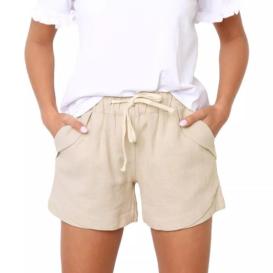Women's Casual Summer European Style High Waist Pants