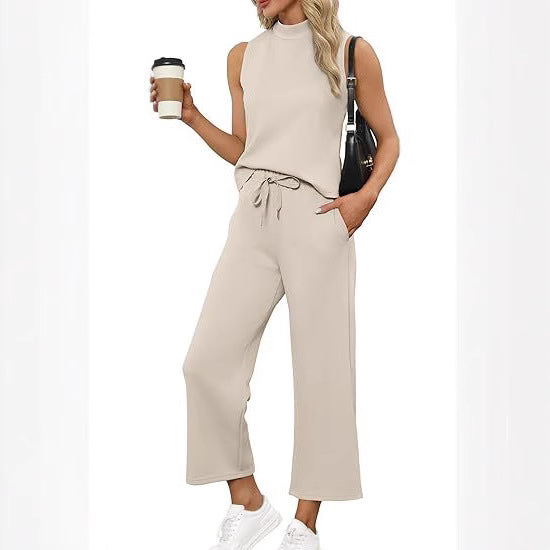 Women's Cropped Wide Leg Summer For Tops