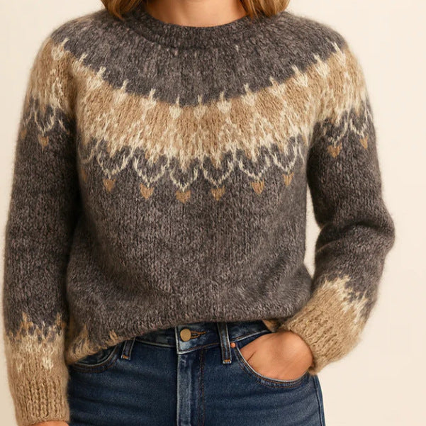 Women's Turtleneck Loose Multicolor Fashion Pullover Sweaters