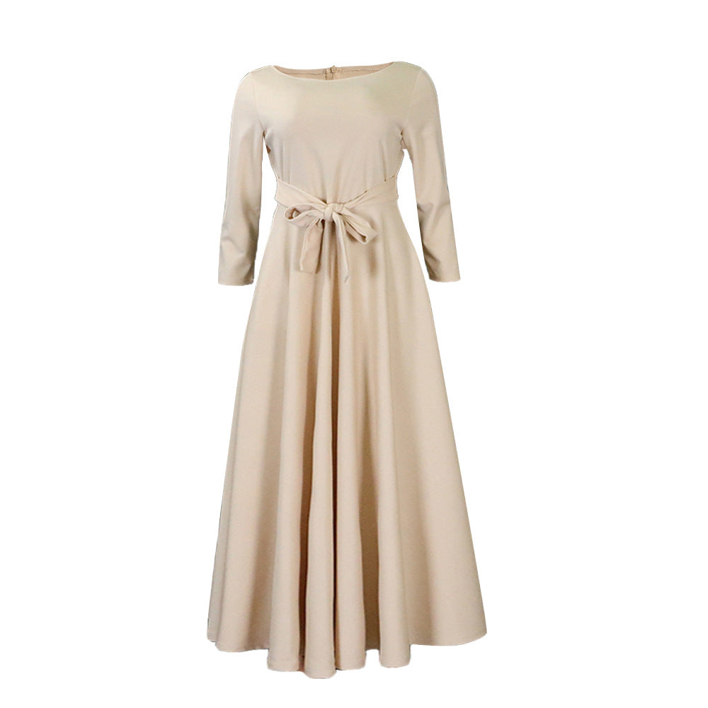 Women's Fashion Elegant Tied Africa Maxi Dress