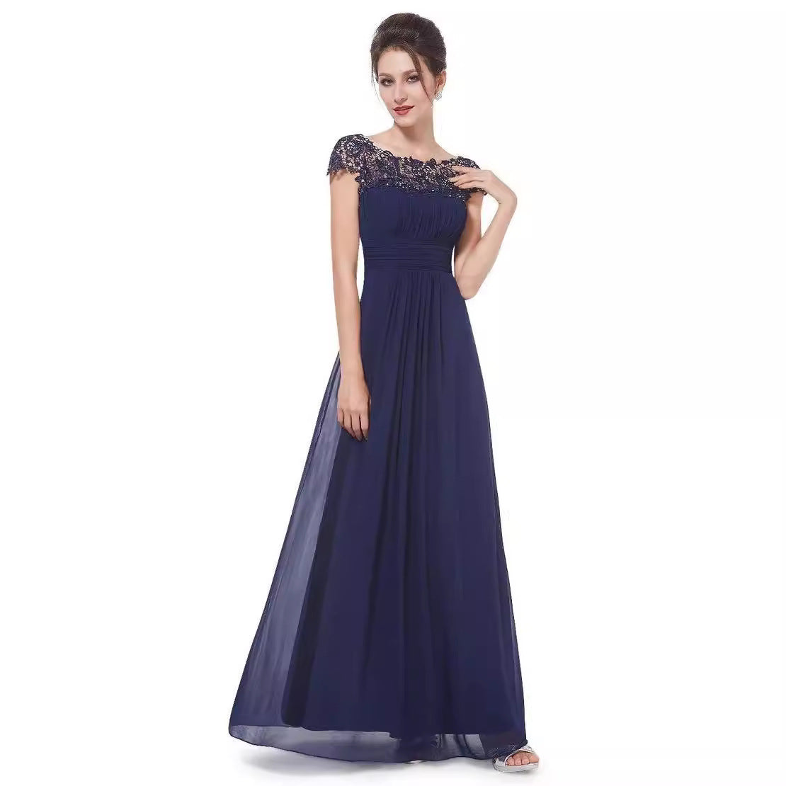 Women's Classy Summer Lace Dress Bridesmaid Wedding Dresses
