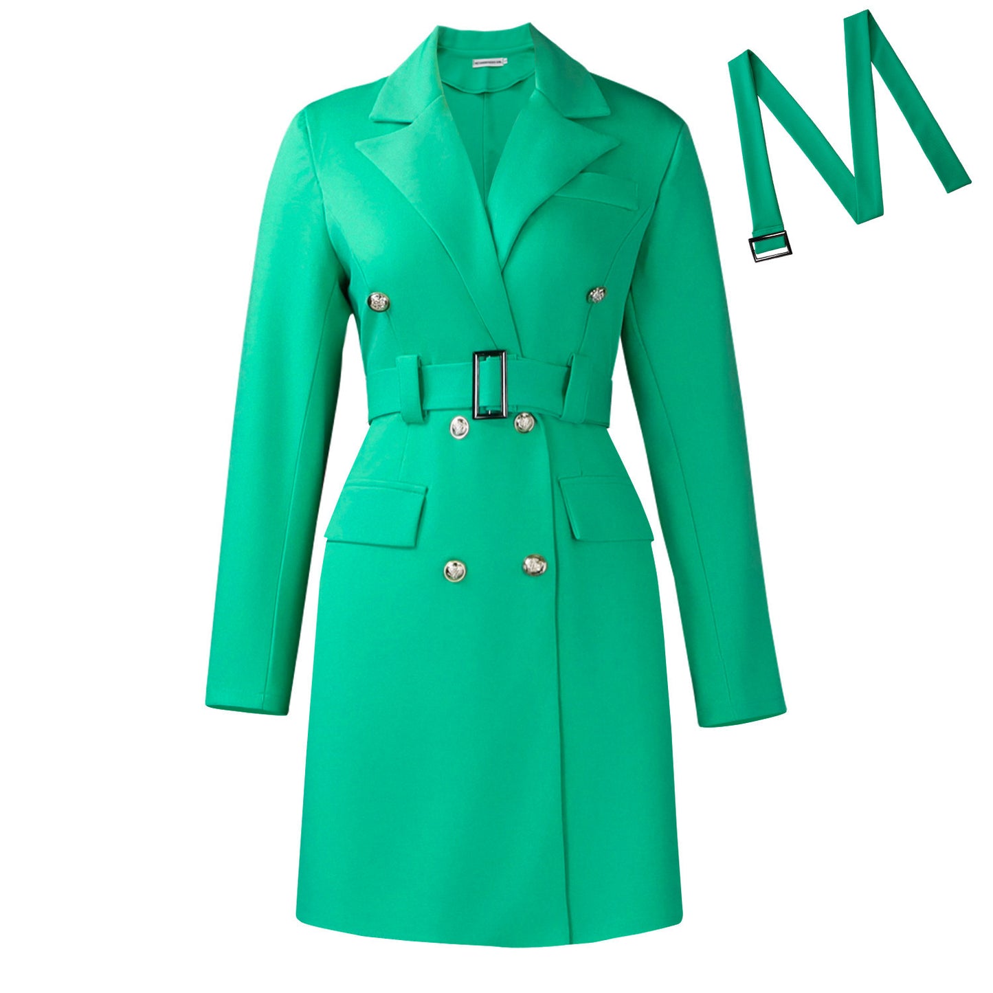 Long Sleeve Narrow Commuter Double Breasted Suits