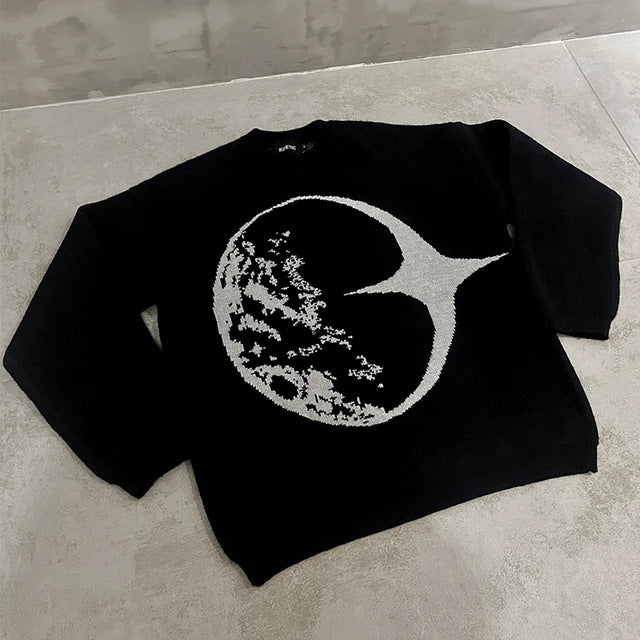 Women's & Men's & Street Gothic Autumn Pullover Knitwear